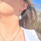 DRIP JEWELRY Earrings Tahitian Baroque Pearl Hoops (3 hoops included)