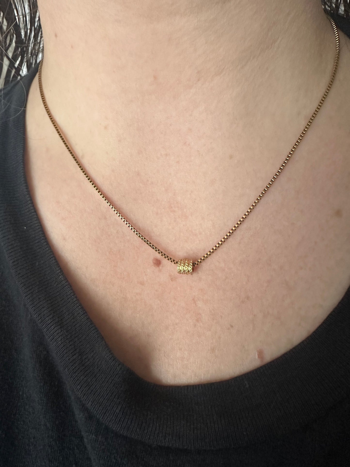 DRIP JEWELRY 1 small bead Fidget Necklace