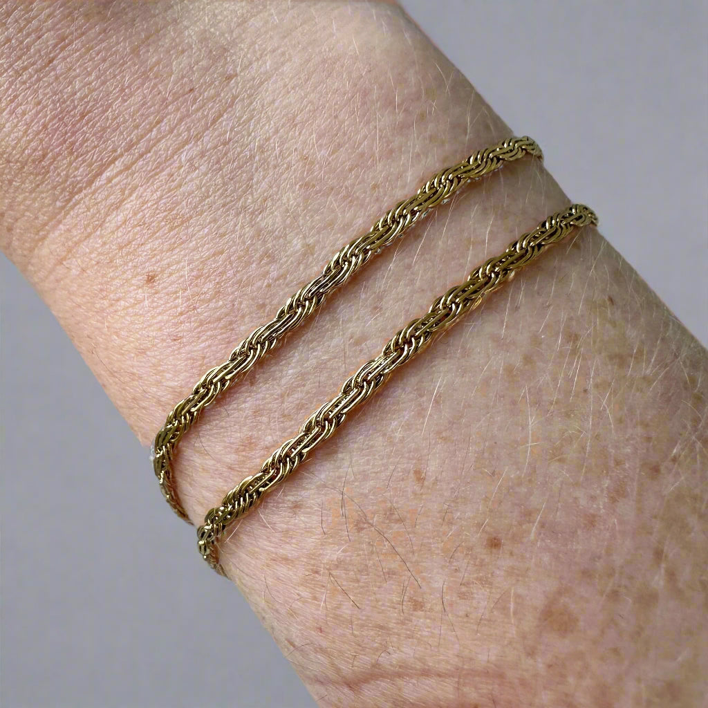 DRIP JEWELRY Flat Rope Bracelet