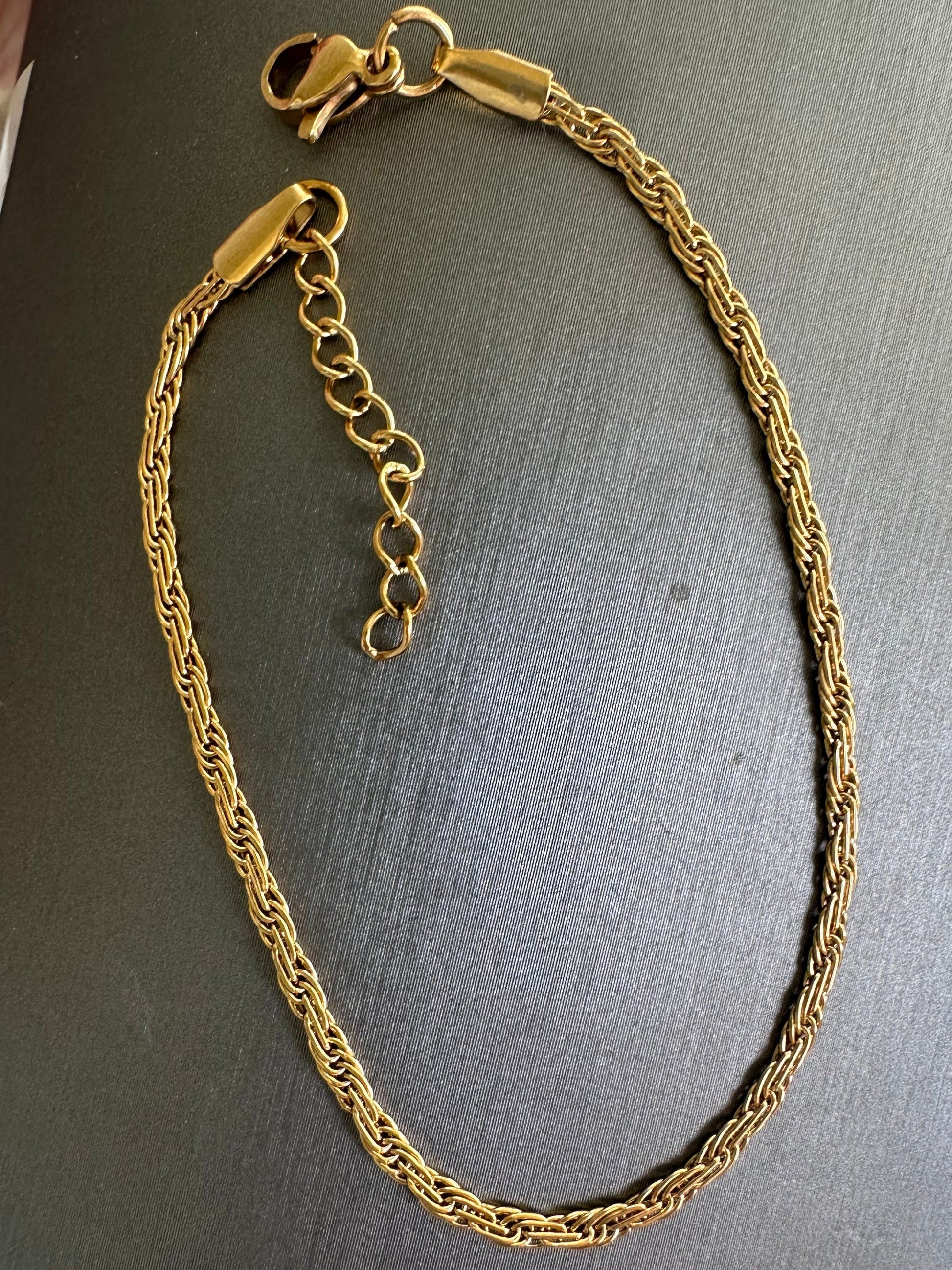 DRIP JEWELRY Flat Rope Bracelet