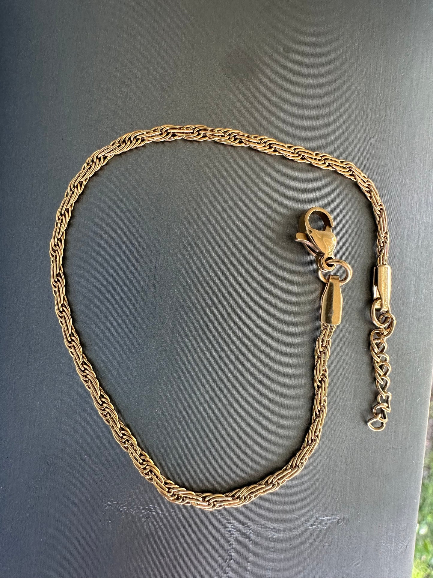 DRIP JEWELRY Flat Rope Bracelet