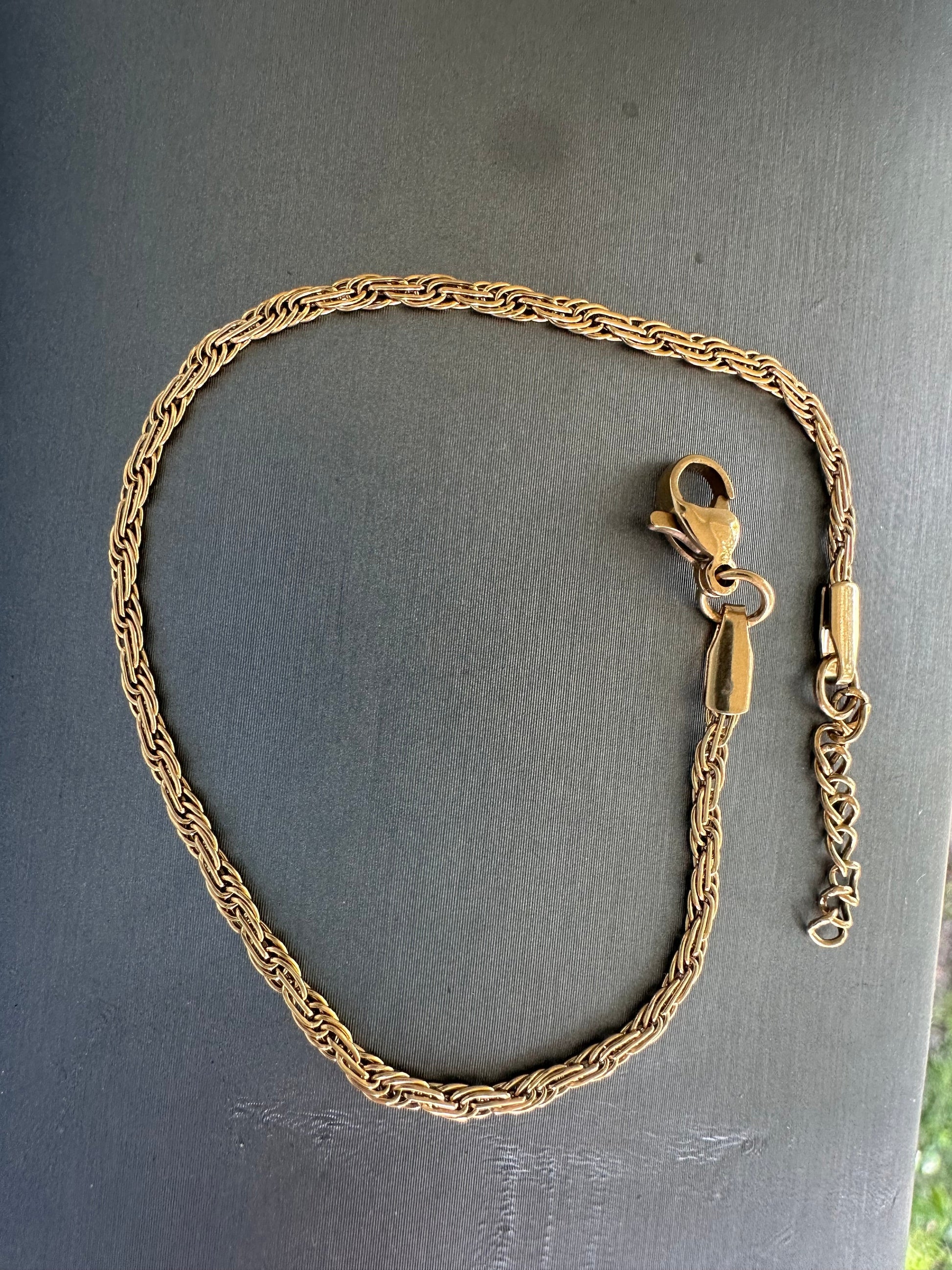 DRIP JEWELRY Flat Rope Bracelet