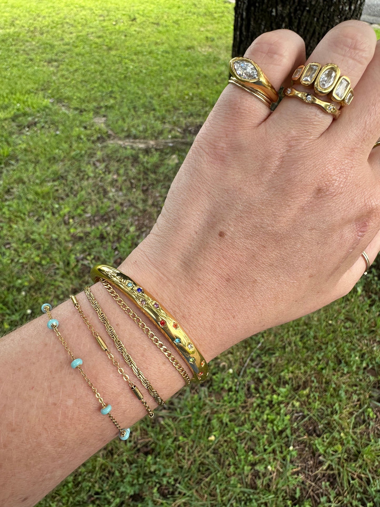 DRIP JEWELRY Flat Rope Bracelet