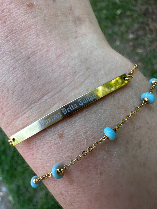 DRIP JEWELRY Foxtrot Dainty Bracelet