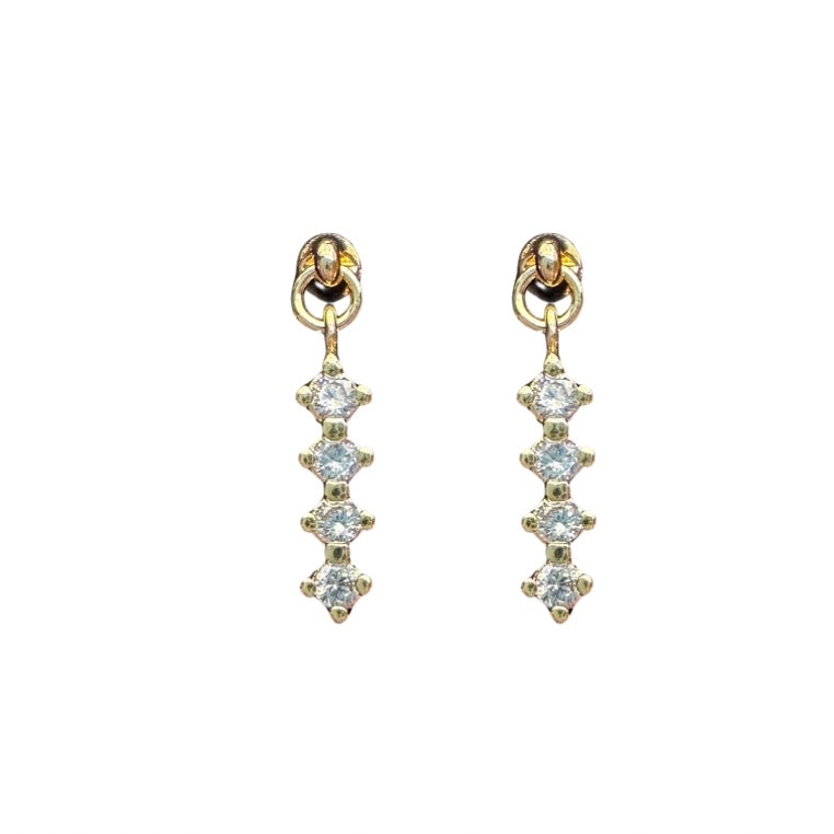 DRIP JEWELRY Marquise Stud Drops