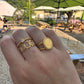 DRIP JEWELRY Metal Ring mixed or solid gold! (size 6-8)