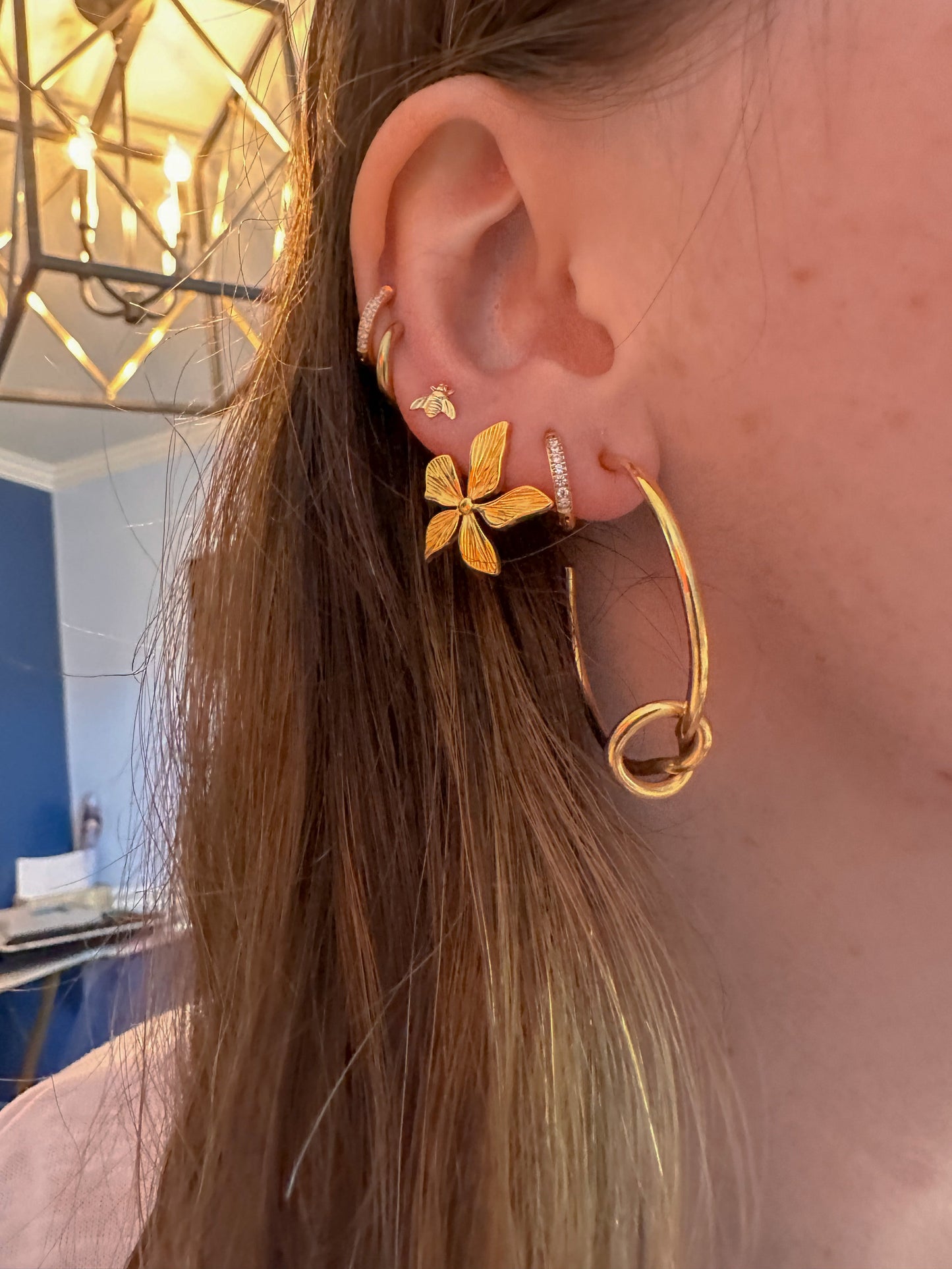 DRIP JEWELRY Naughty Hoops (2 sizes)