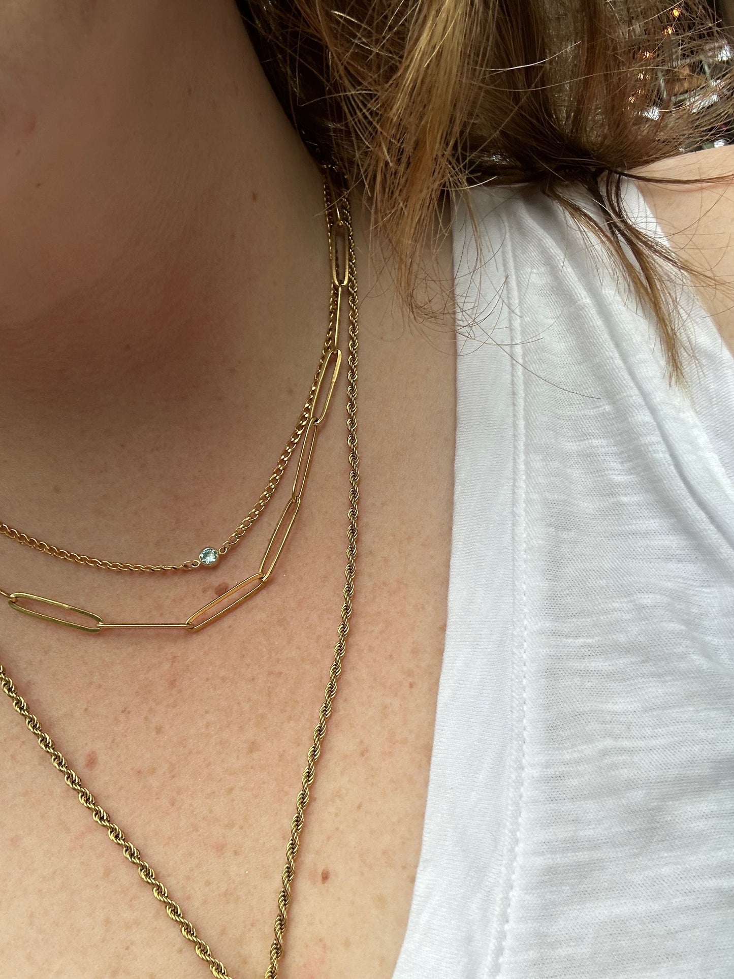 DRIP JEWELRY Necklace Birthstone Connected Bracelet or Necklace