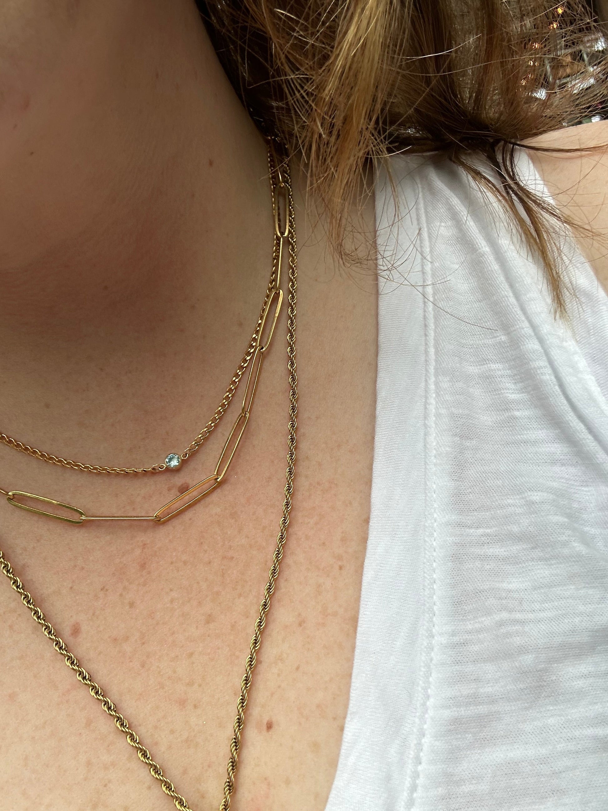 DRIP JEWELRY Necklace Birthstone Connected Bracelet or Necklace