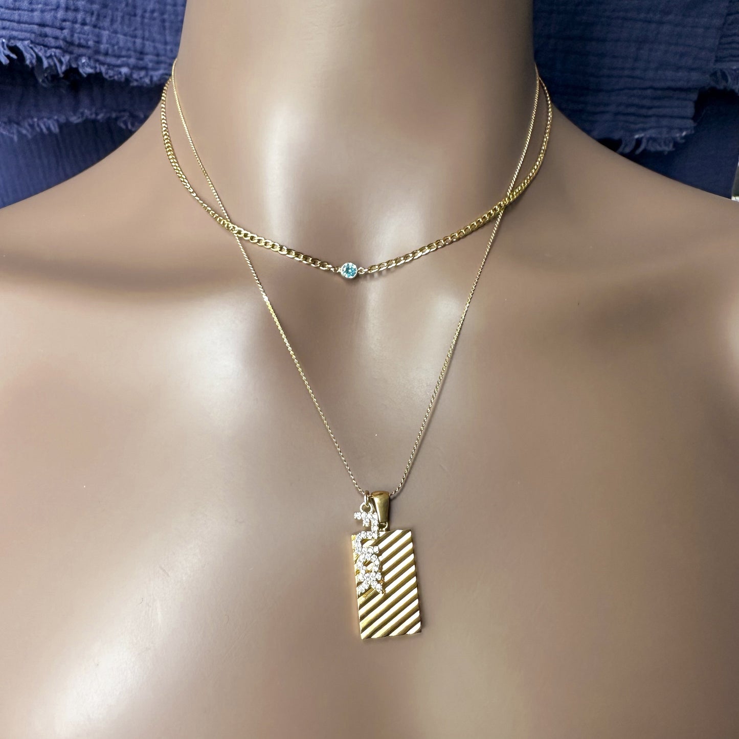 DRIP JEWELRY Necklace Birthstone Connected Bracelet or Necklace