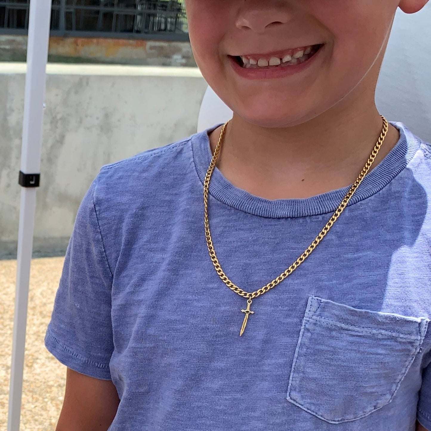 DRIP JEWELRY Necklaces Baby Dagger Necklace