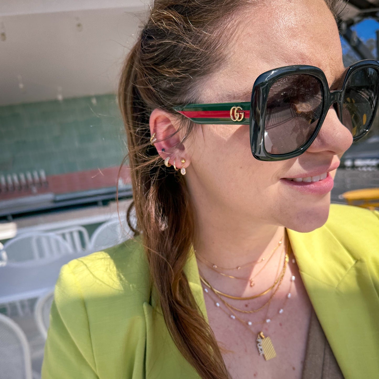 DRIP JEWELRY Necklaces Crystal by the Inch Necklace