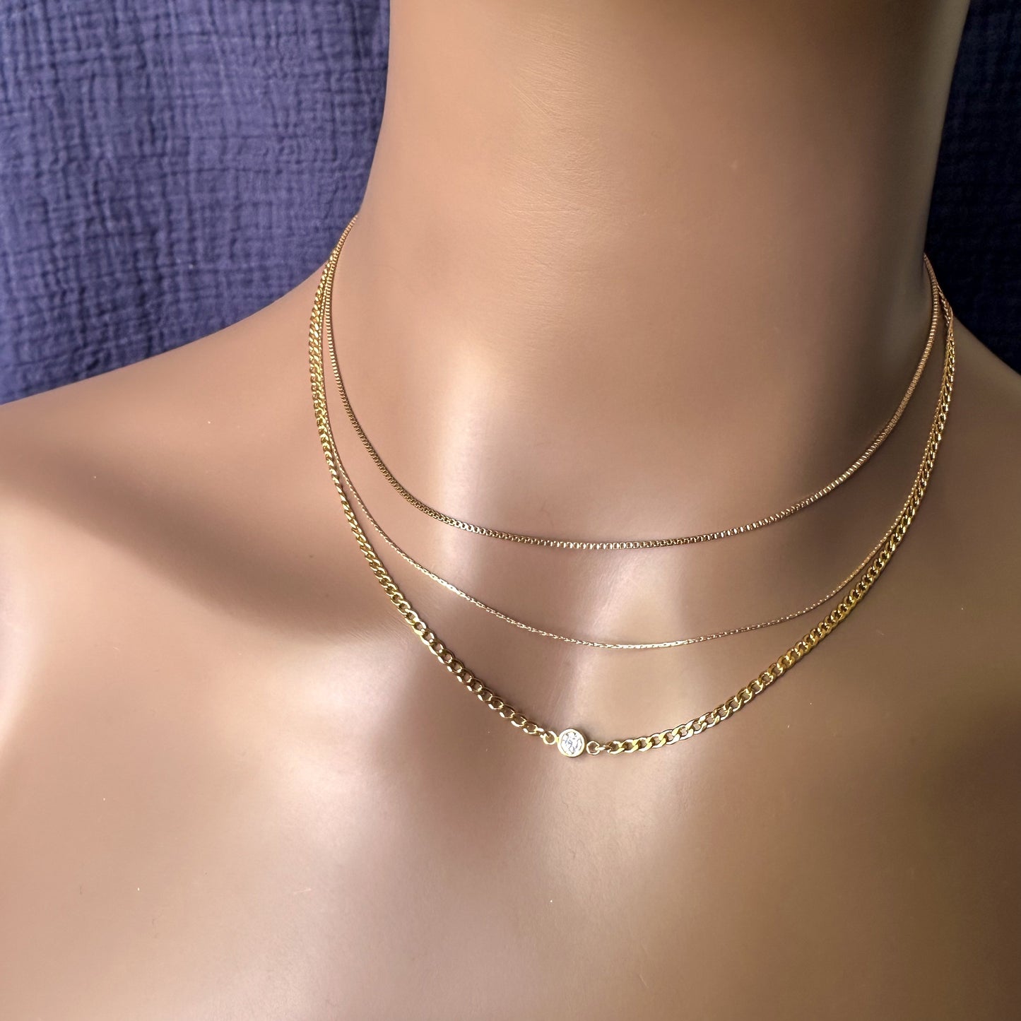 DRIP JEWELRY NECKLACES Dainty Double - Daintiest Edition