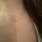 DRIP JEWELRY NECKLACES Mini Cross Necklace