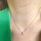 DRIP JEWELRY Necklaces 18k Stainless Steel Herringbone Mini Moi et Pearl