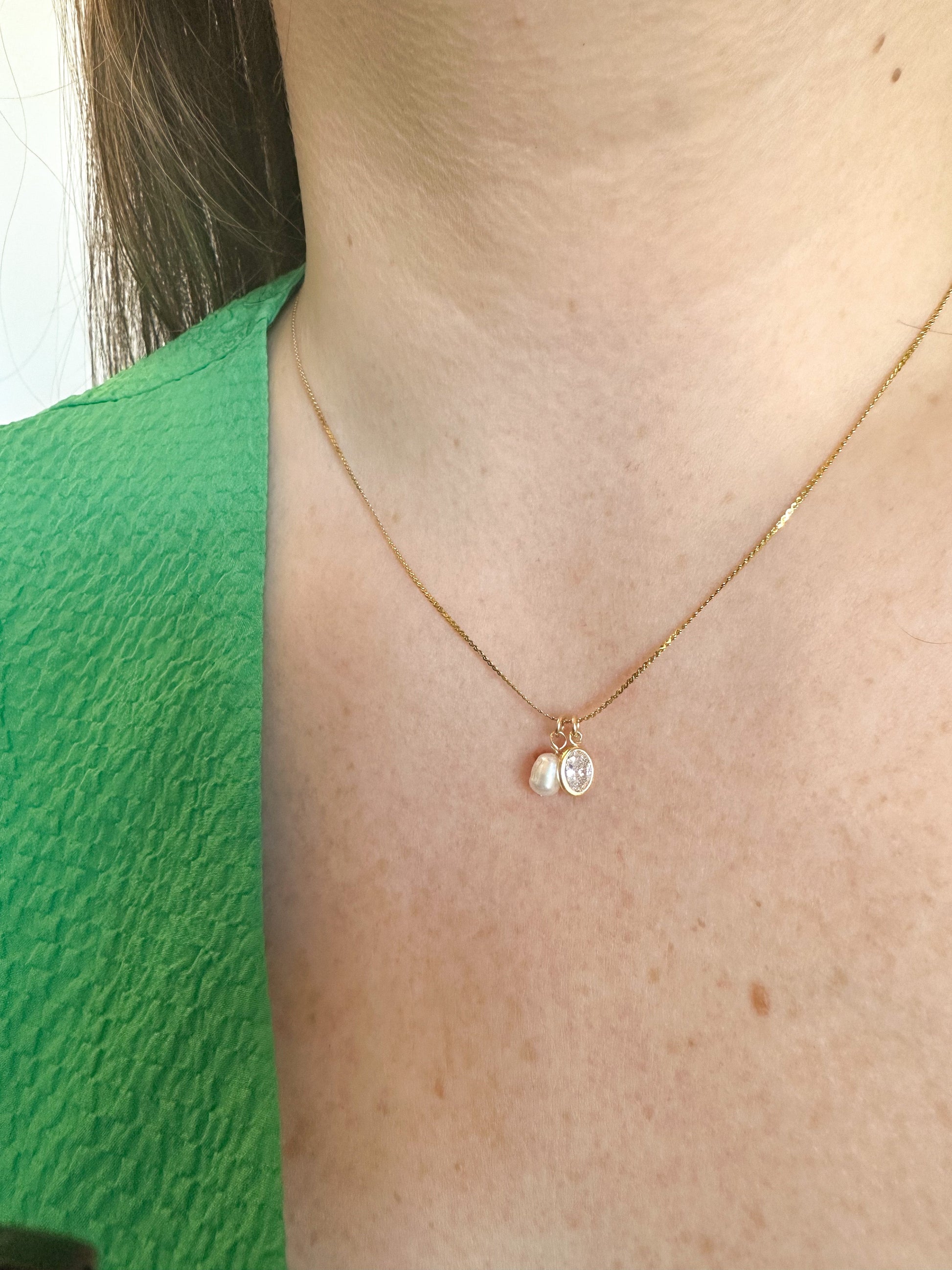 DRIP JEWELRY Necklaces Mini Moi et Pearl