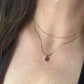 DRIP JEWELRY NECKLACES MINI Rec Drop Necklace