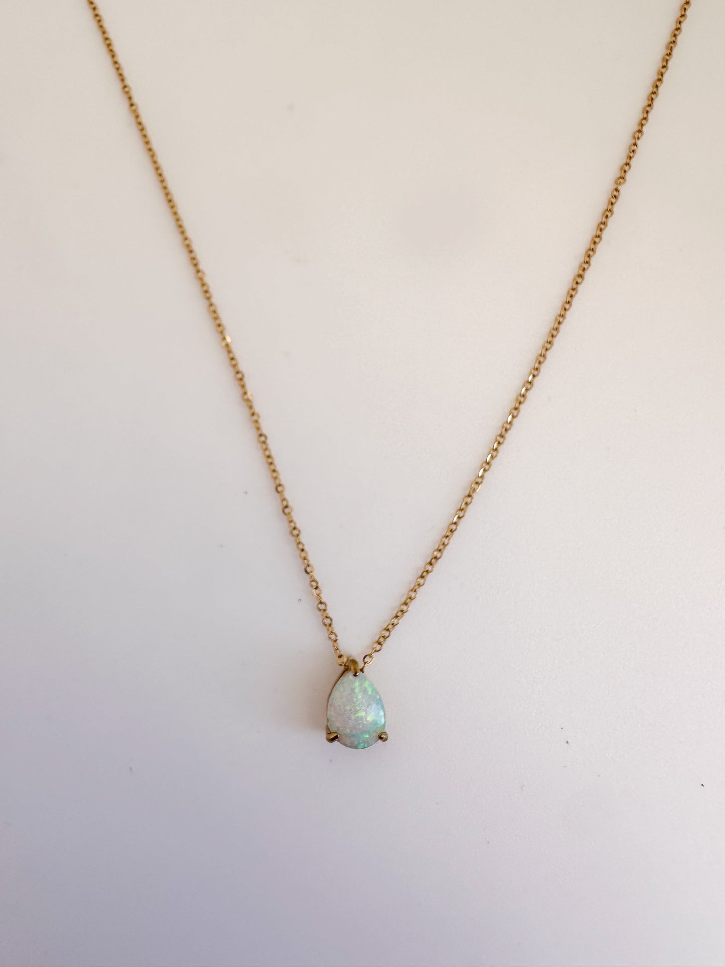 DRIP JEWELRY NECKLACES Opal Drip Necklace