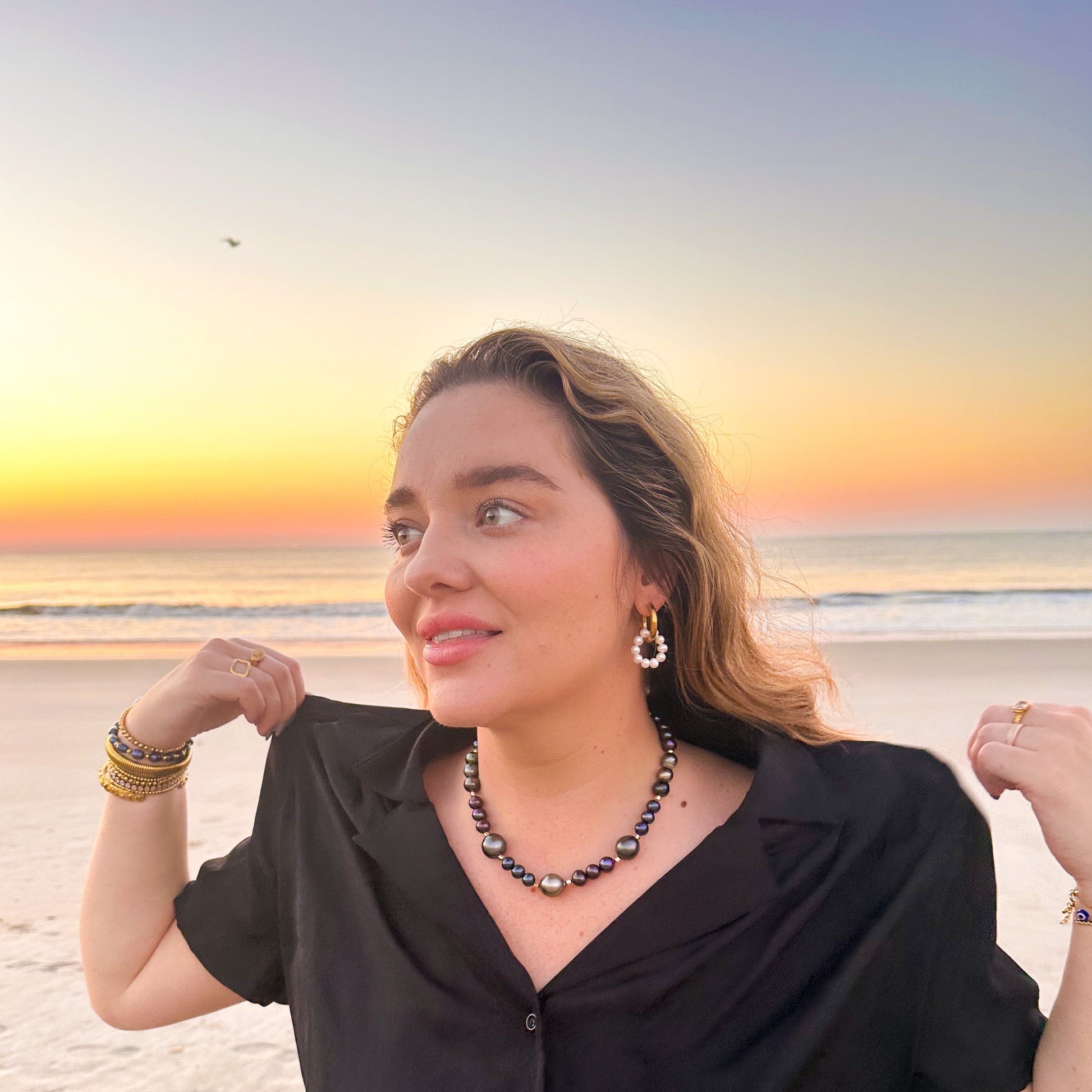 DRIP JEWELRY NECKLACES Tahitian Dream Necklace: one-of-a-kind