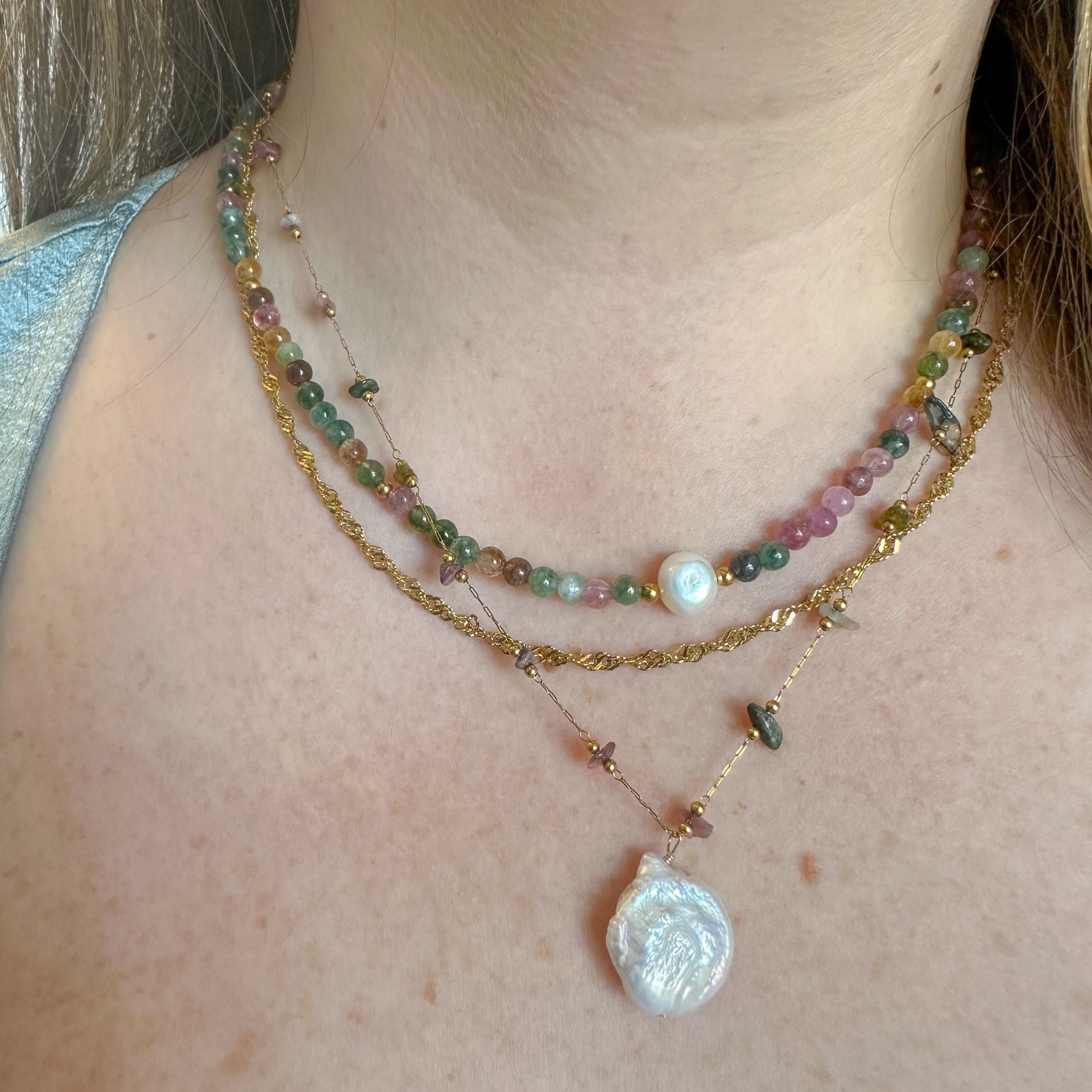 DRIP JEWELRY Necklaces Transitional Beady Necklace