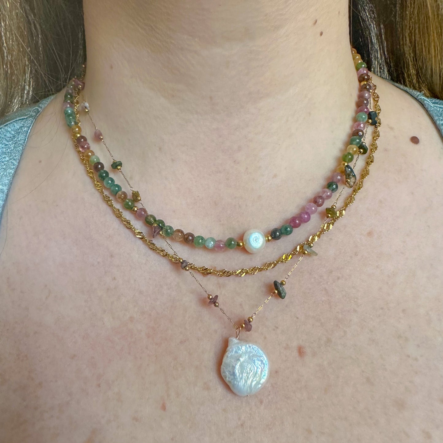 DRIP JEWELRY Necklaces Transitional Beady Necklace