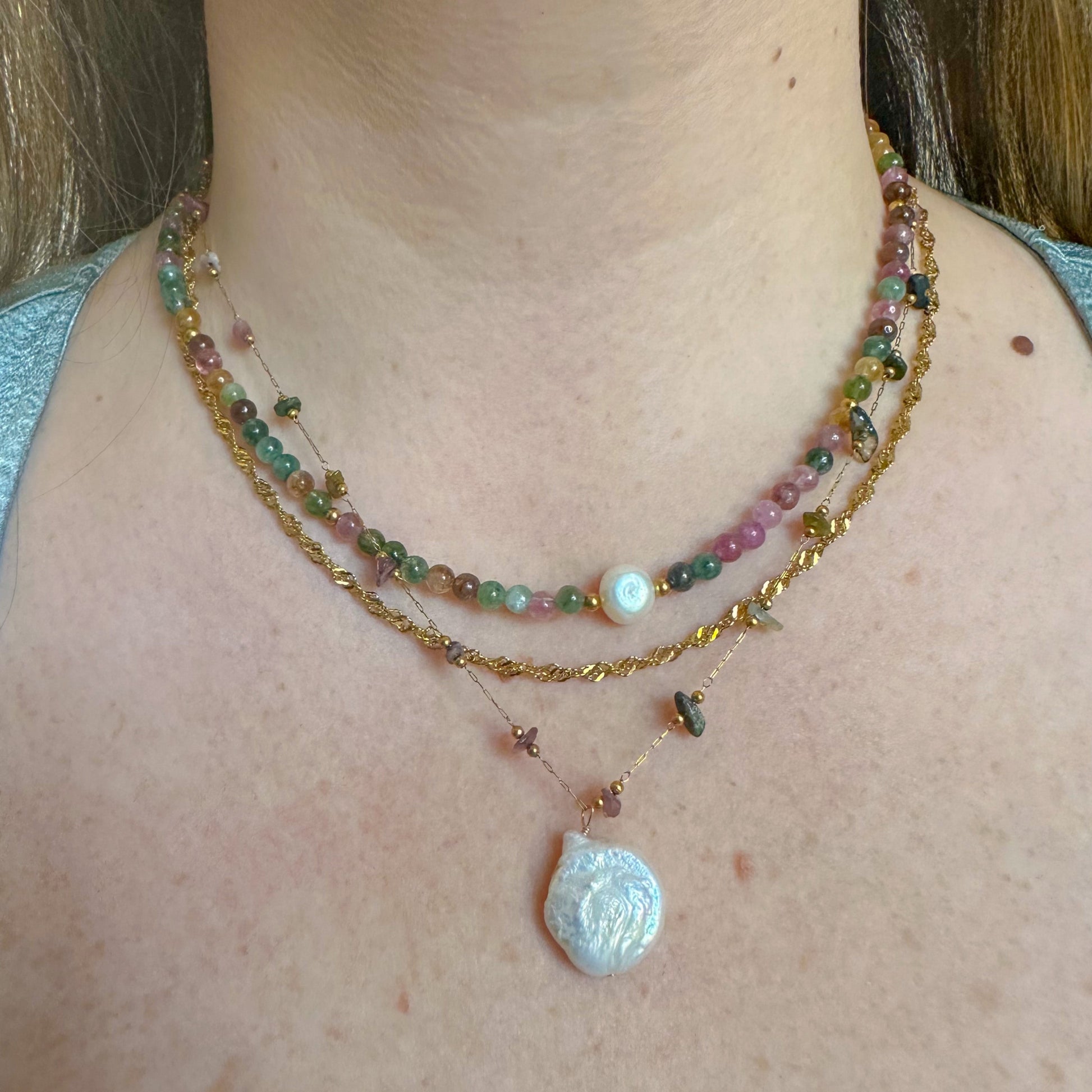 DRIP JEWELRY Necklaces Transitional Beady Necklace