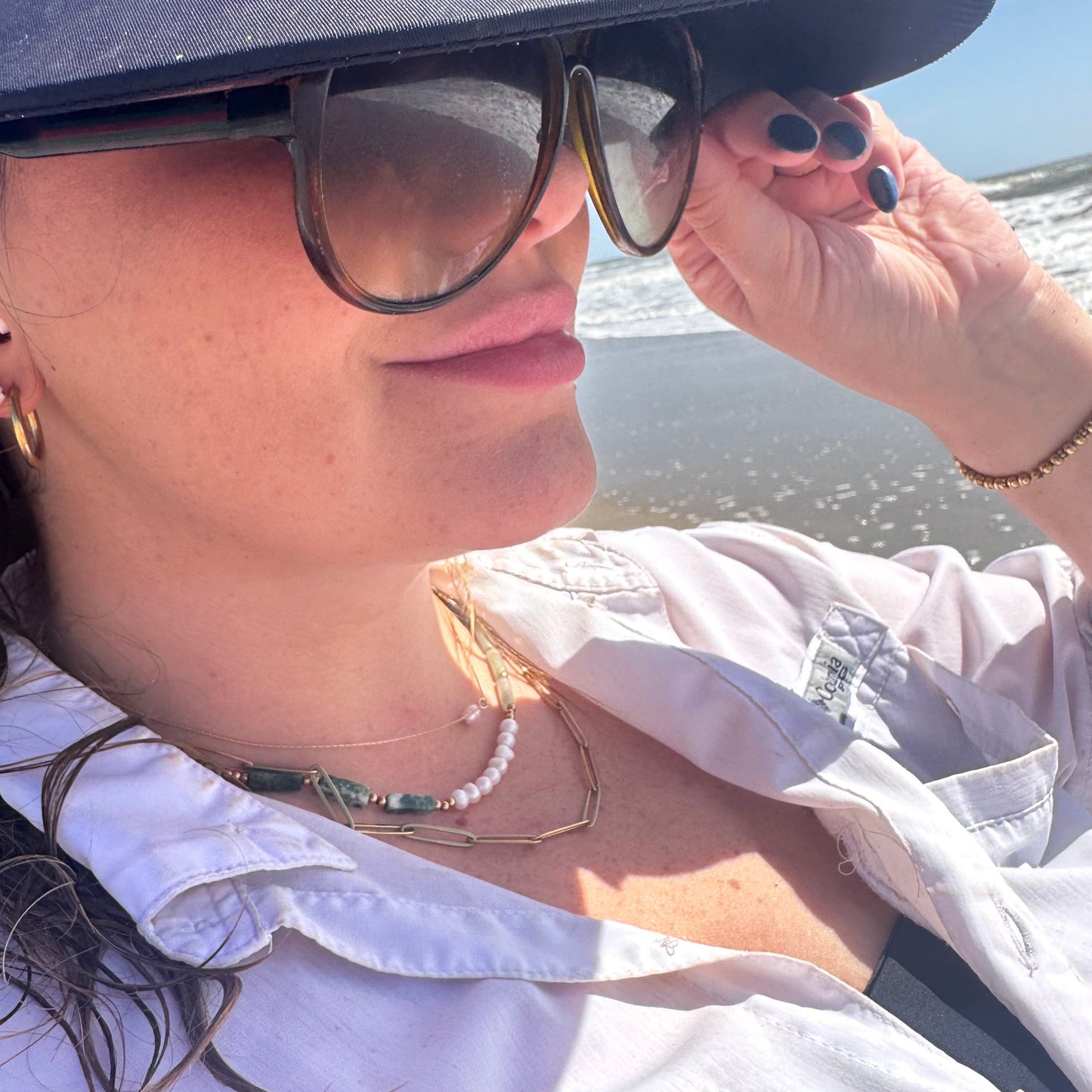 DRIP JEWELRY Necklaces Transitional Beady Necklace