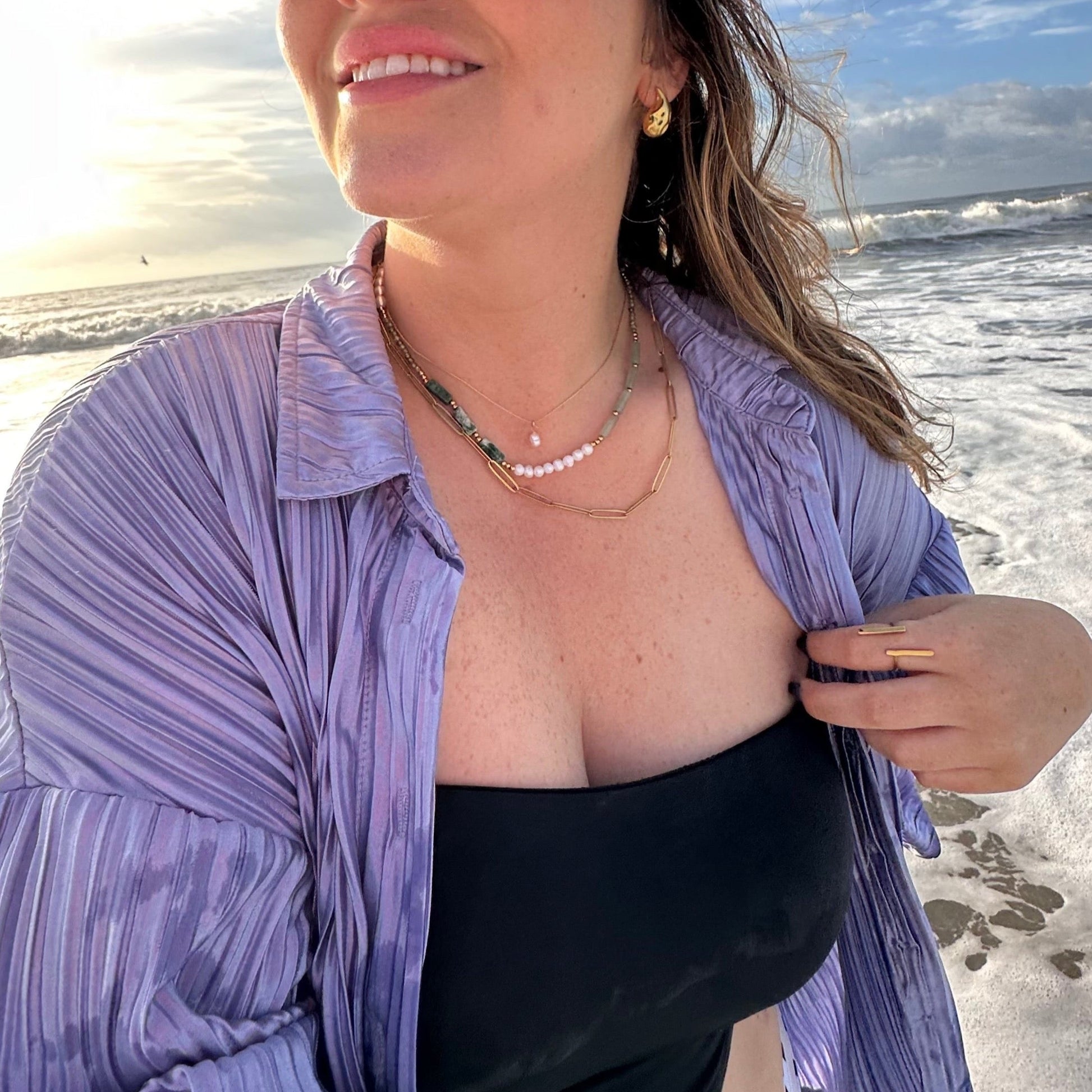 DRIP JEWELRY Necklaces Transitional Beady Necklace