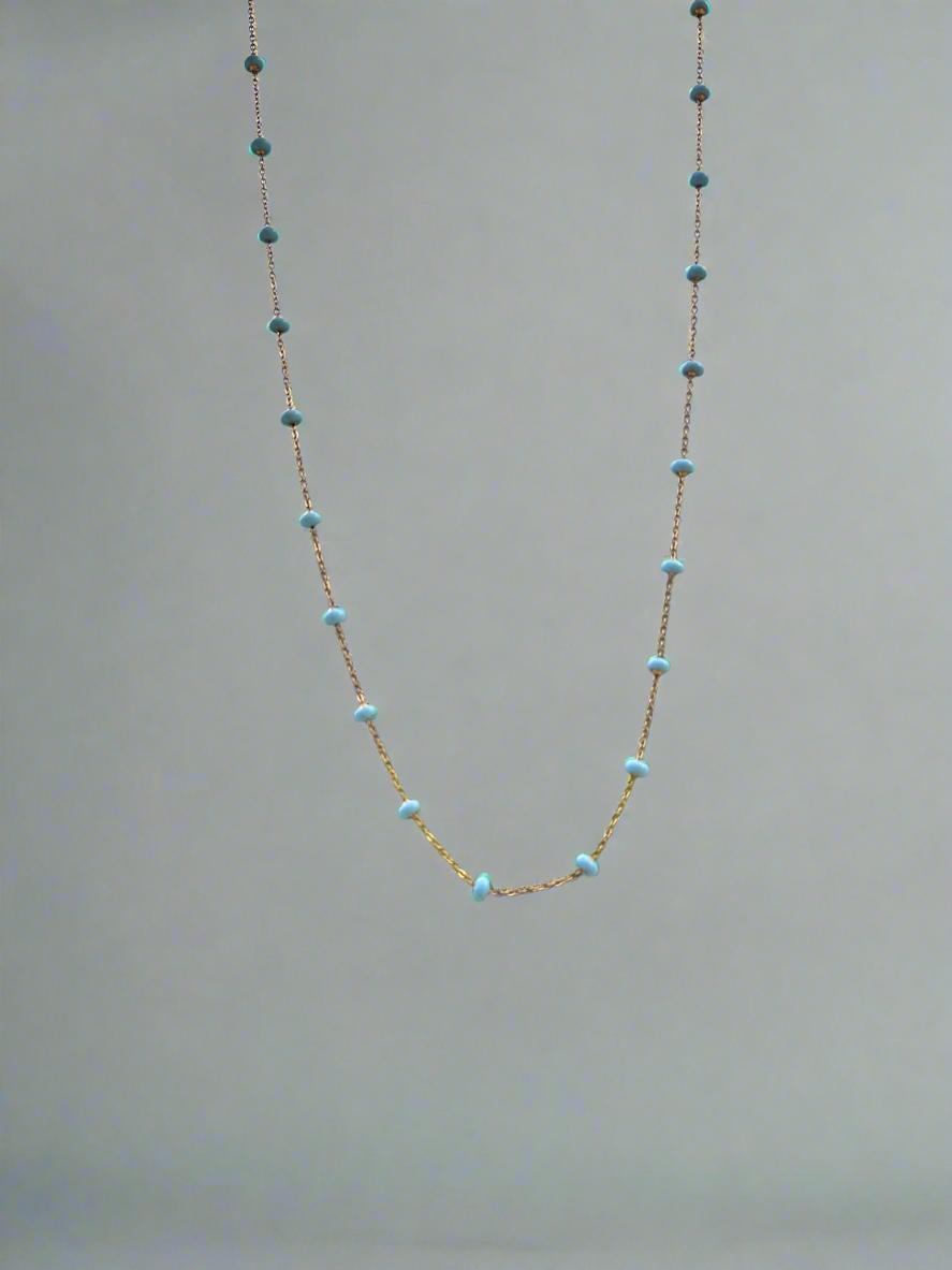 DRIP JEWELRY NECKLACES Turquoise Satellite Necklace