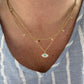 DRIP JEWELRY Opal Evil Eye Necklace