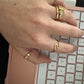 DRIP JEWELRY RINGS 5 Stone Ring