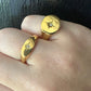 DRIP JEWELRY RINGS Burst Signet Ring (size 6-8)