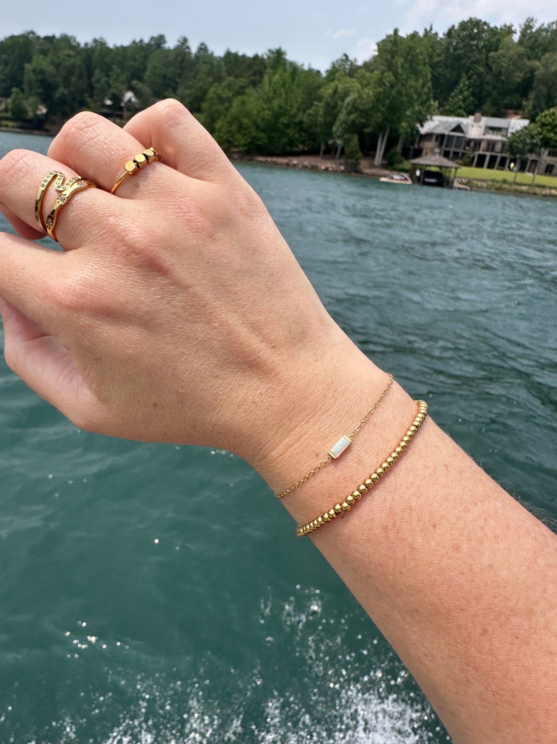 DRIP JEWELRY Stainless Steel Fidget Ring