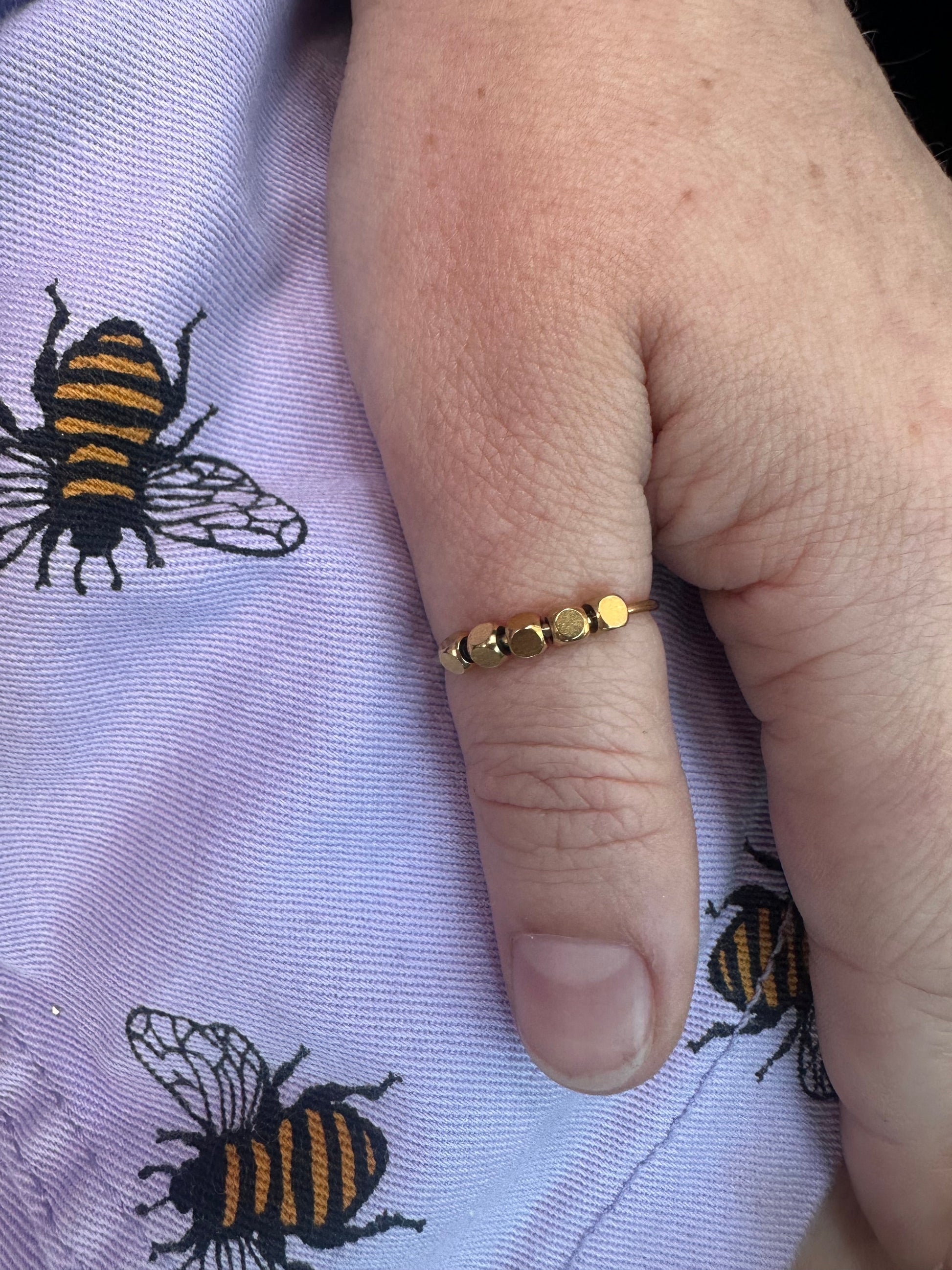 DRIP JEWELRY Stainless Steel Fidget Ring