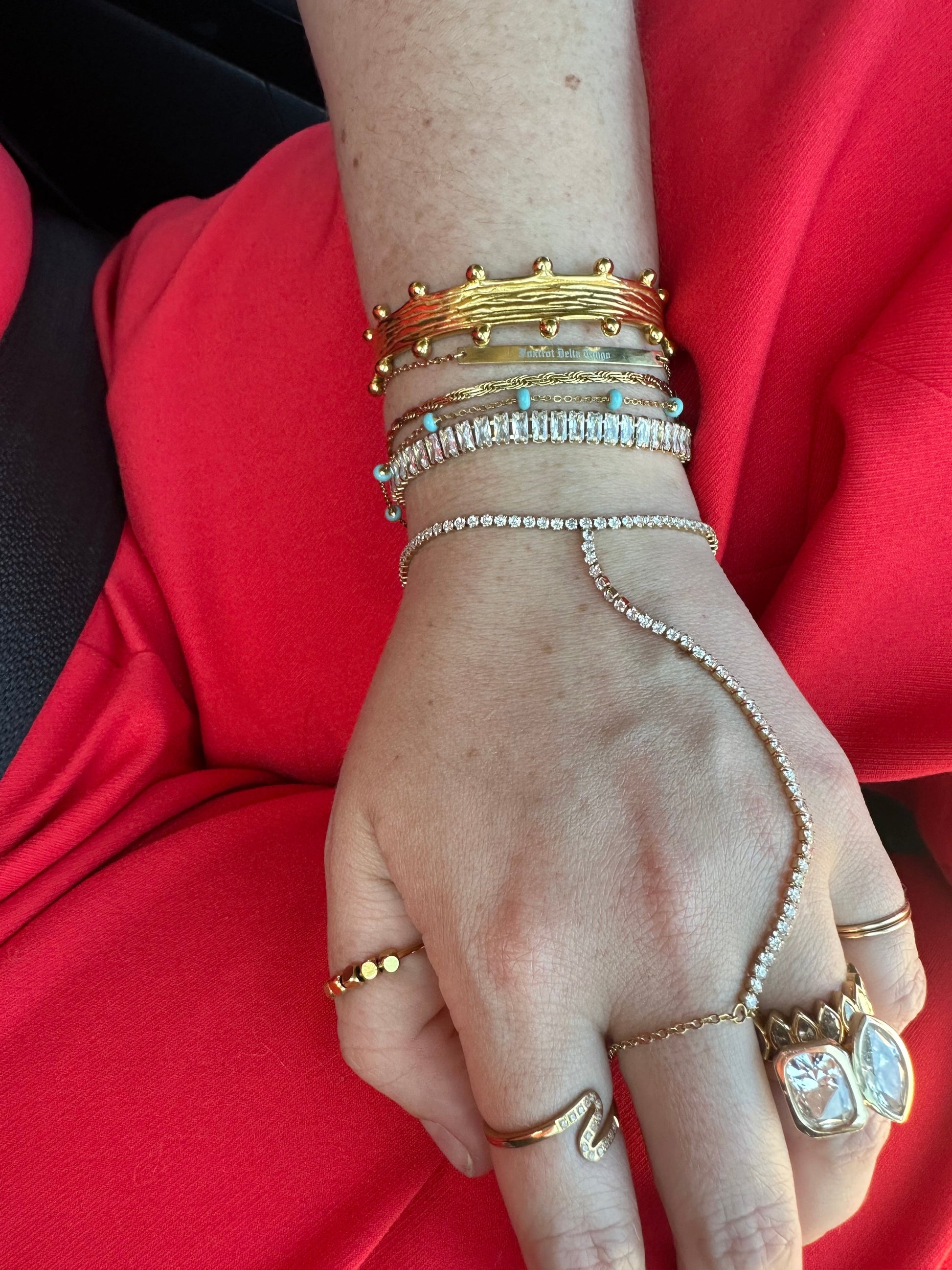 DRIP JEWELRY Stainless Steel Fidget Ring