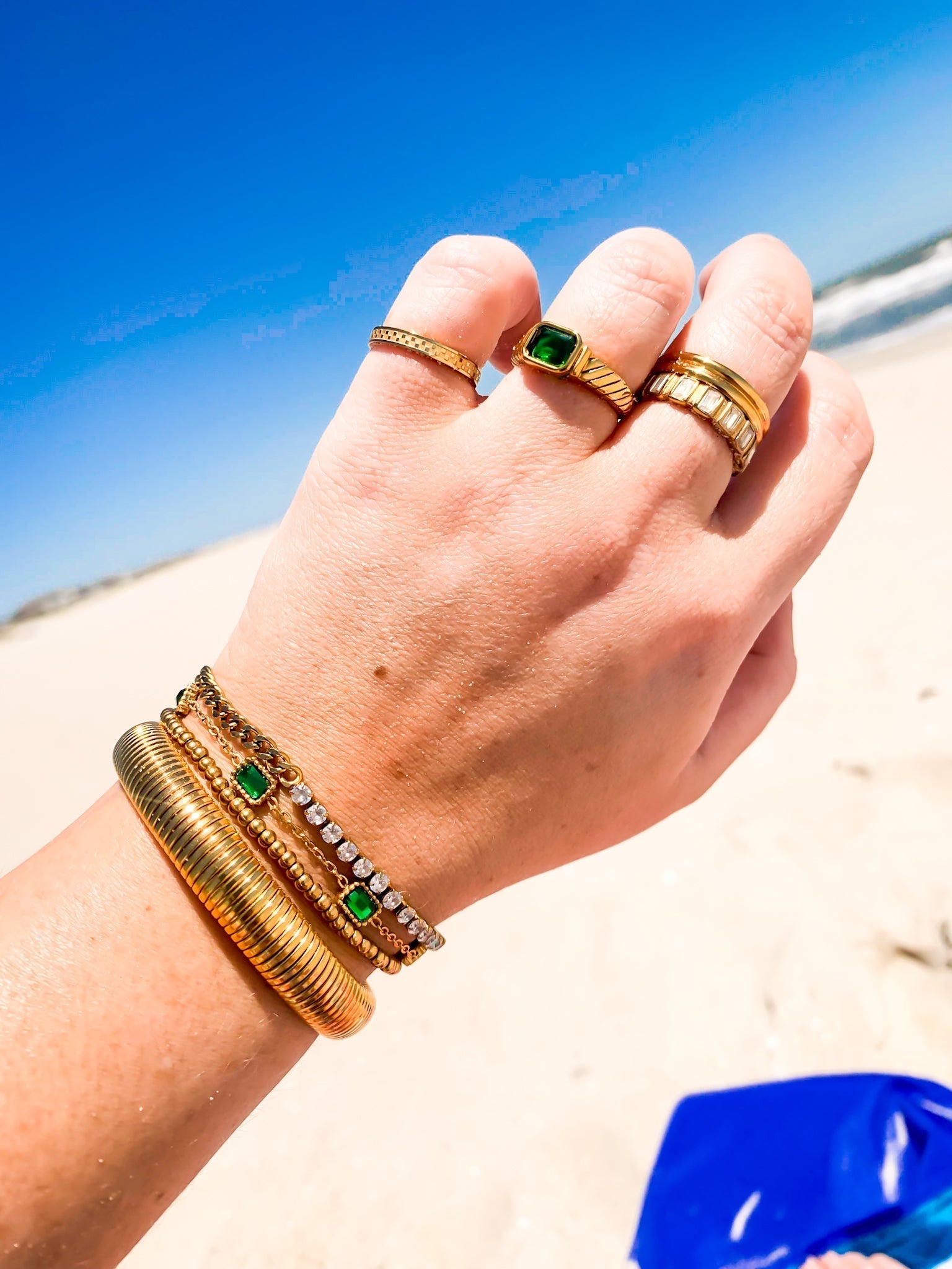 DRIP JEWELRY Stretchy Bangle