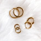 DRIP JEWELRY BY AK Earrings Perfect Hoops : 3 sizes