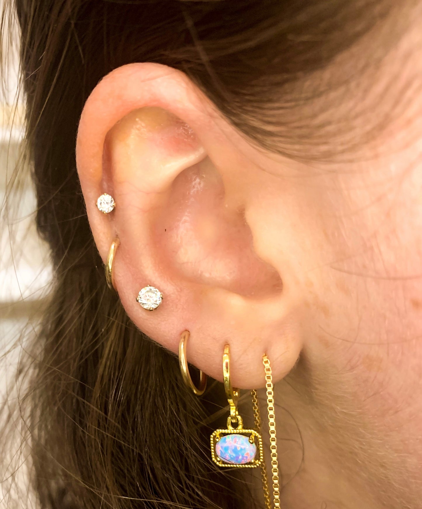 DRIP JEWELRY Earrings Endless Hoops