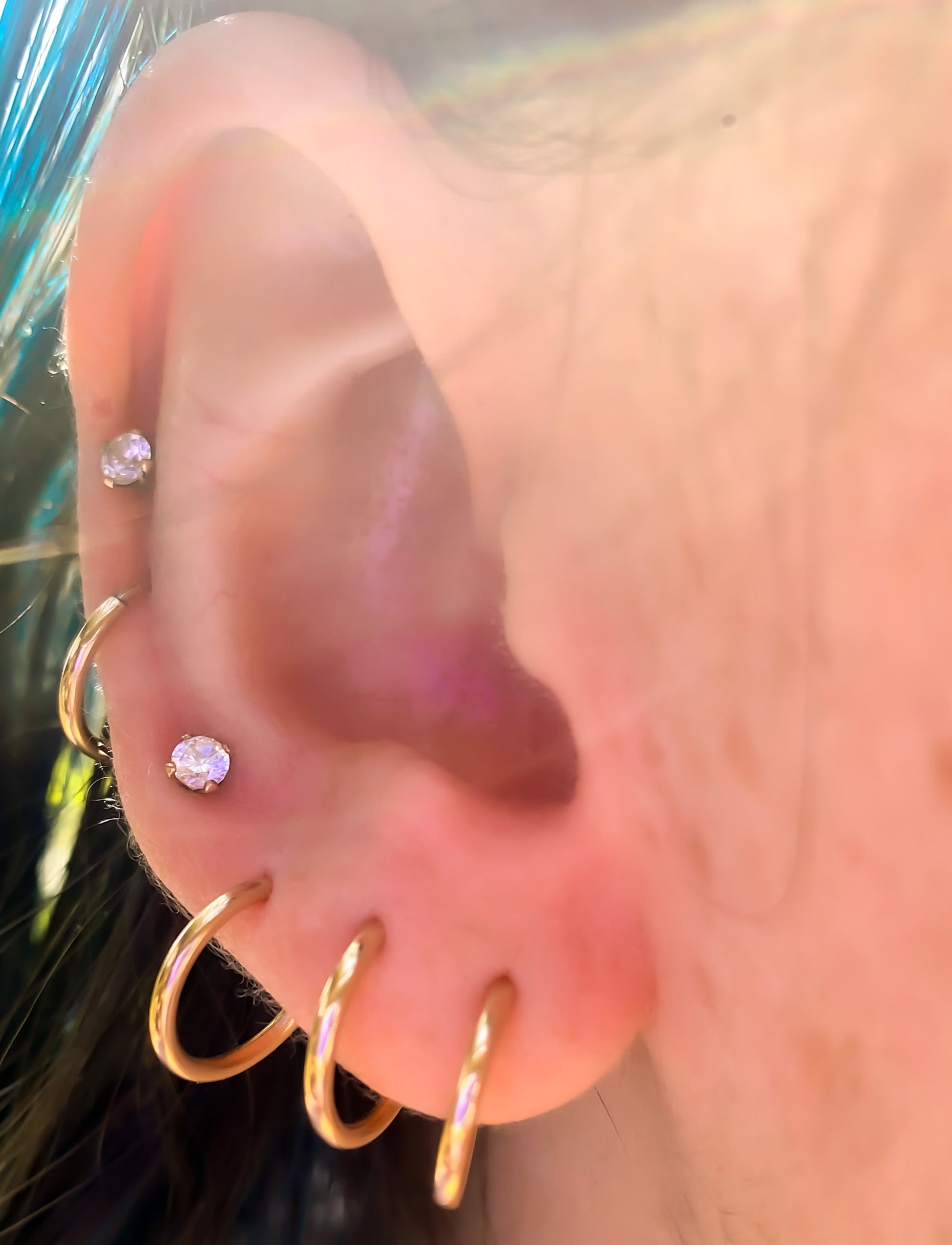 DRIP JEWELRY Earrings Endless Hoops