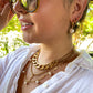 DRIP JEWELRY Earrings Pearl or No Pearl Hoops