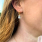 DRIP JEWELRY Earrings OG : Diamond Clear rec drop earrings : more color options!
