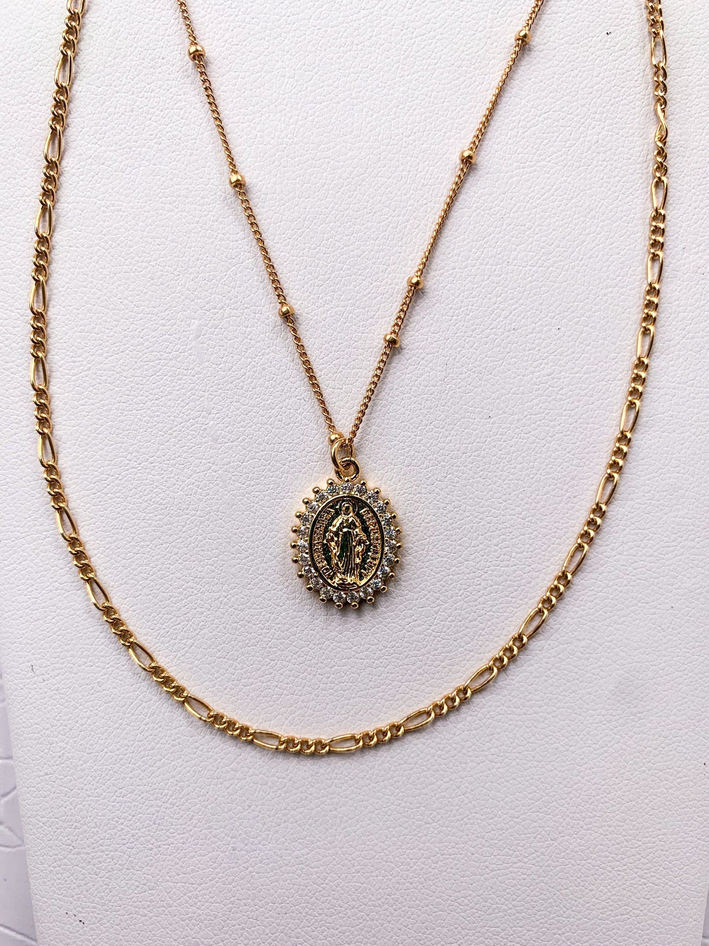 DRIP JEWELRY Necklaces Blessed Mother Necklace