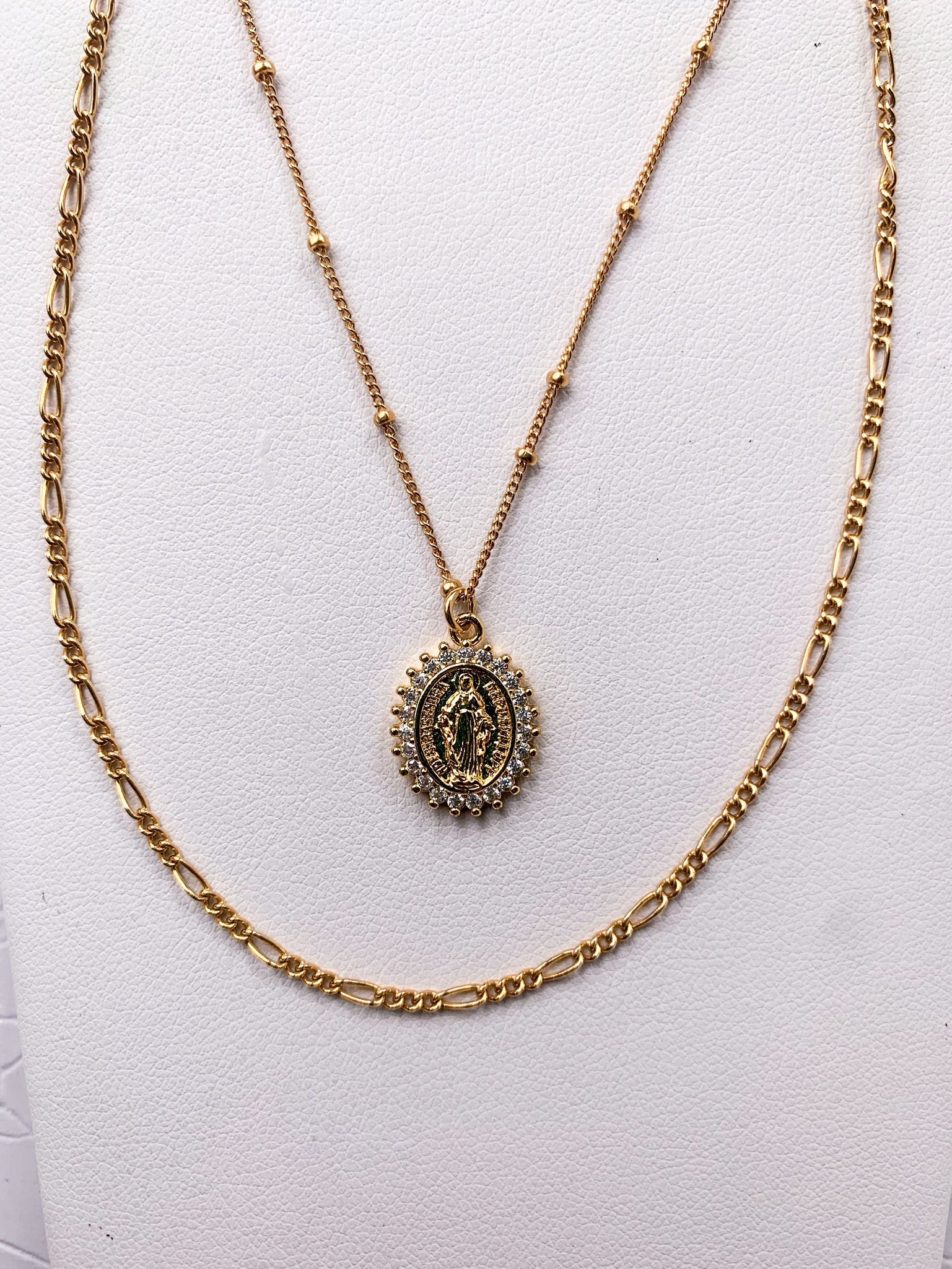 DRIP JEWELRY Necklaces Blessed Mother Necklace