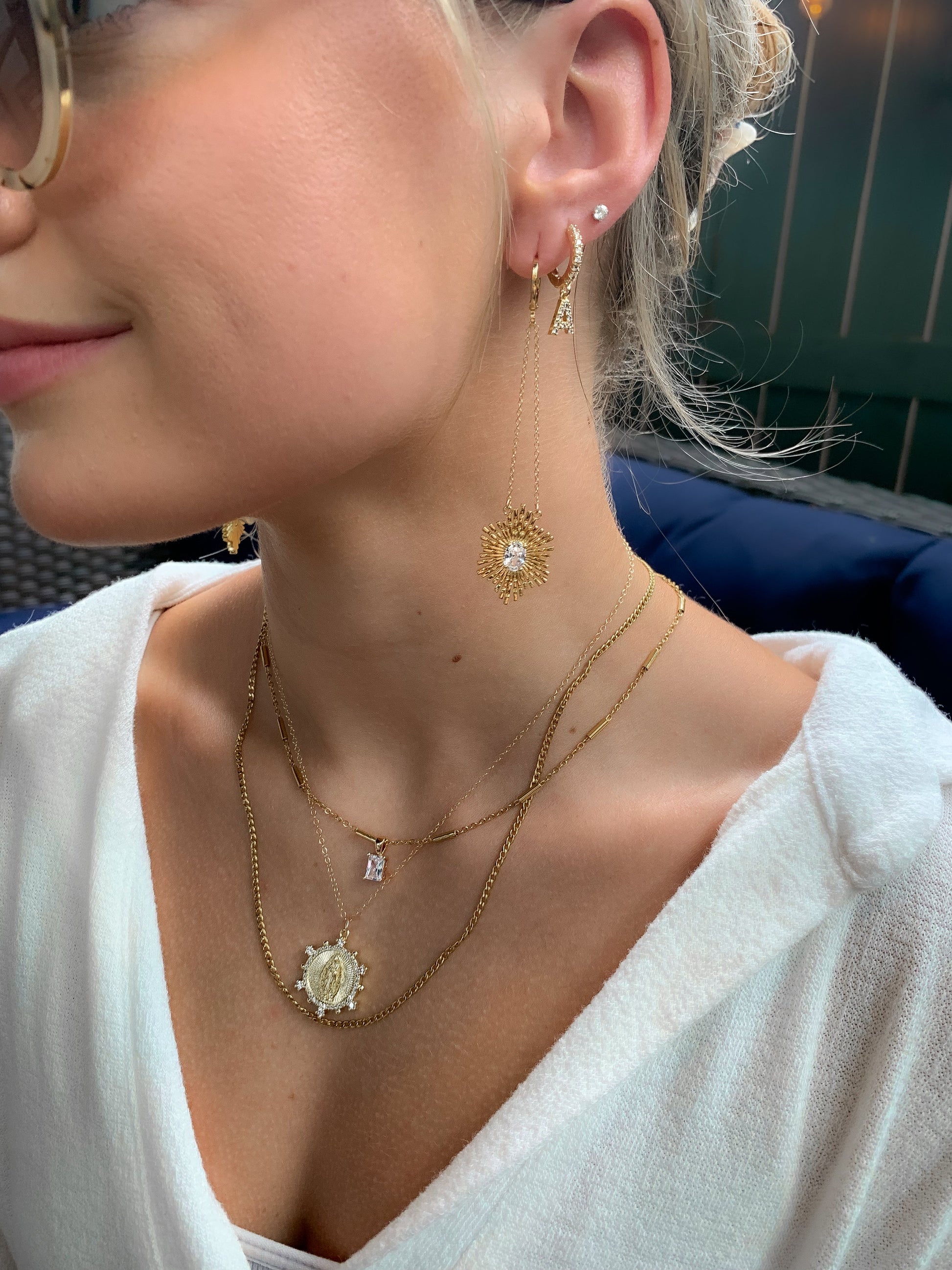 DRIP JEWELRY Necklaces 16 / Thin Cool Catholic