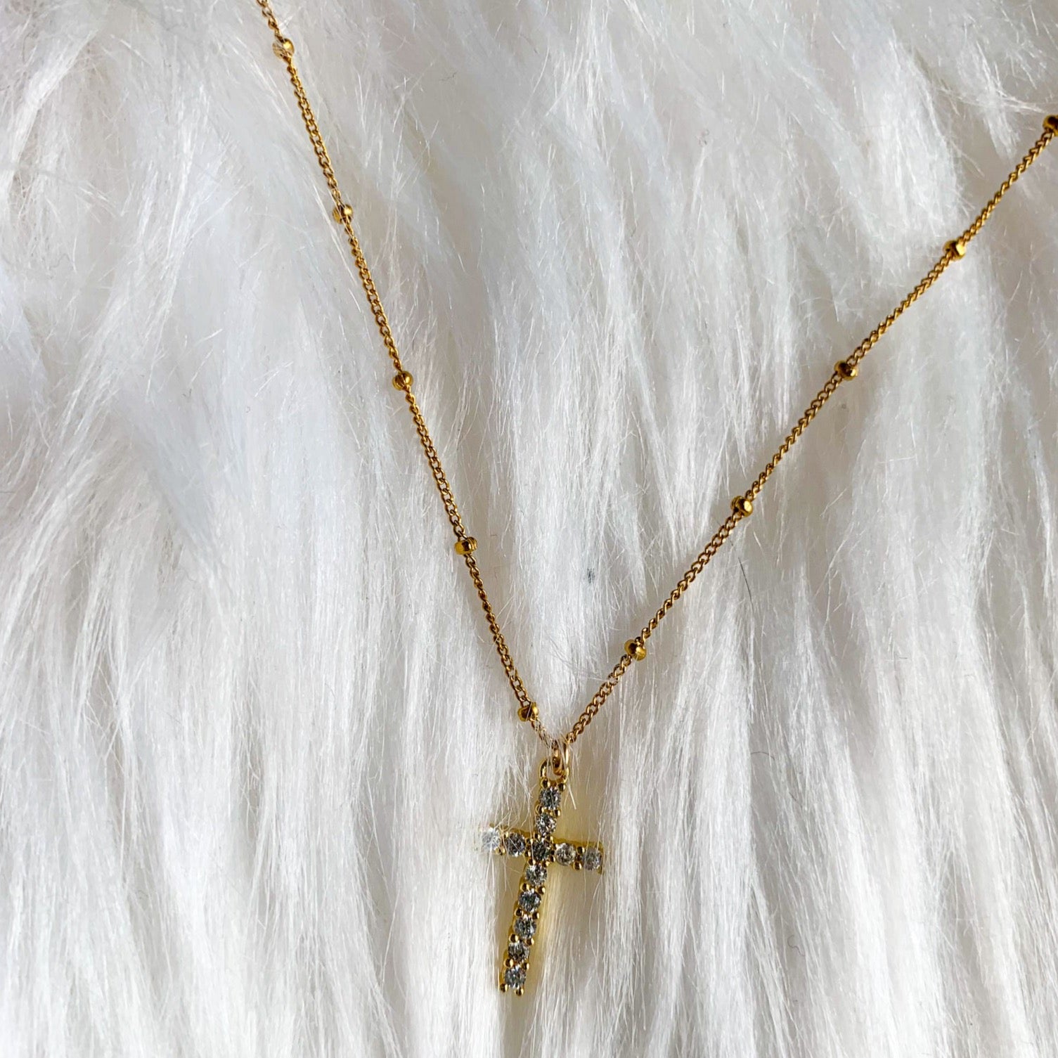 DRIP JEWELRY Necklaces Cross Necklace