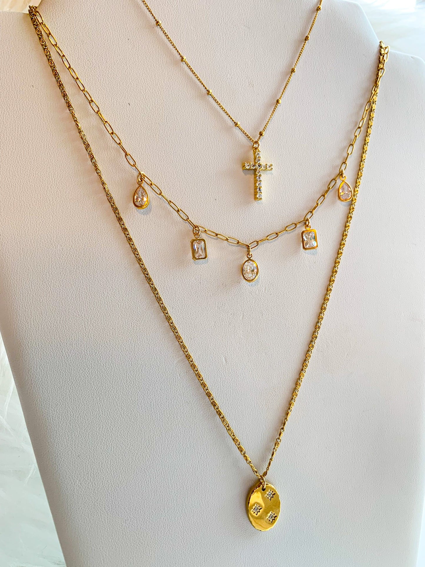 DRIP JEWELRY Necklaces Cross Necklace
