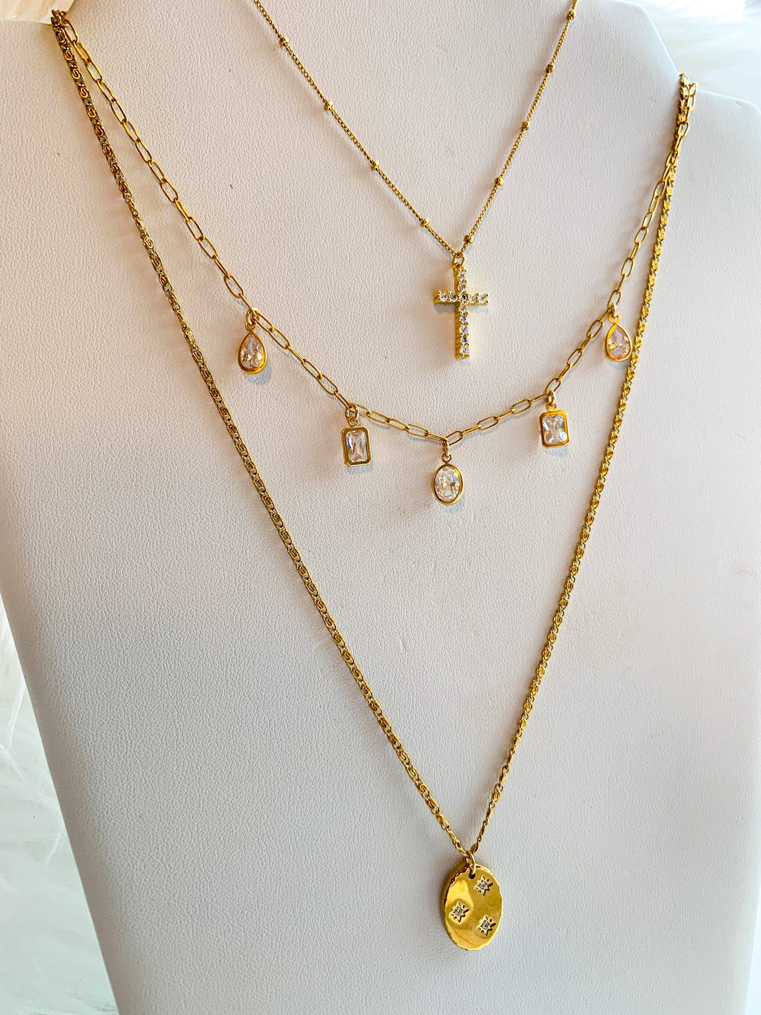 DRIP JEWELRY Necklaces Cross Necklace