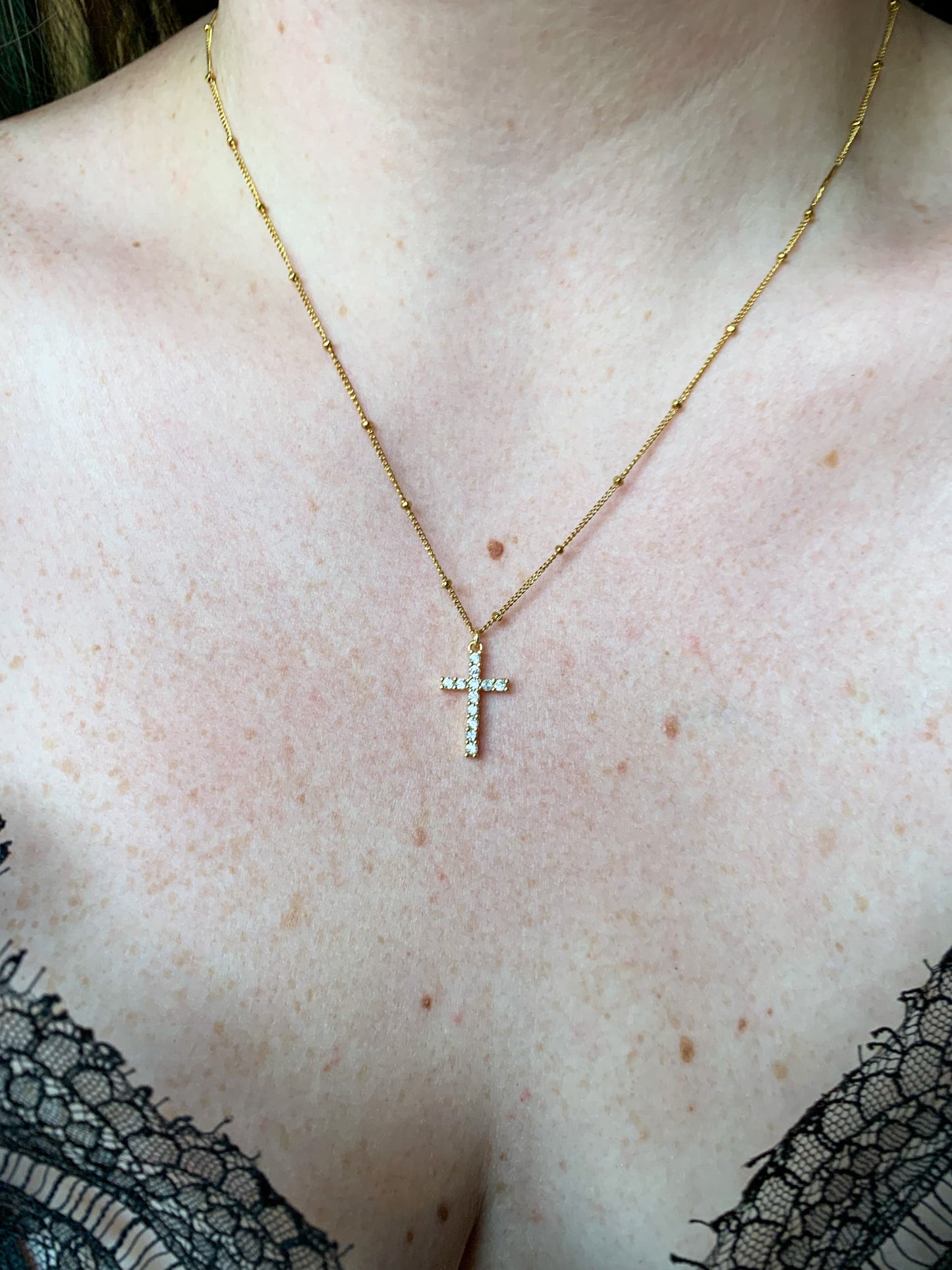 DRIP JEWELRY Necklaces Cross Necklace