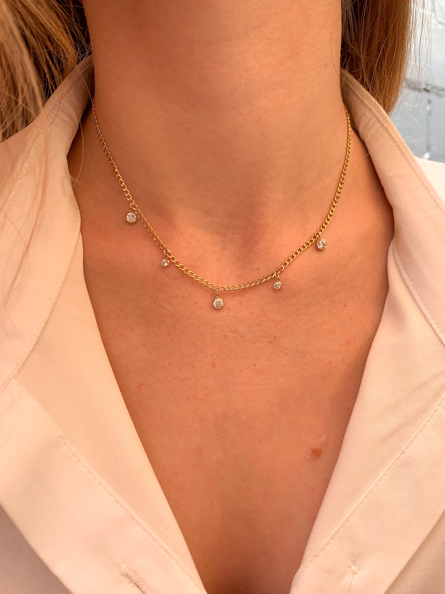 DRIP JEWELRY Necklaces Cuban Sparkle