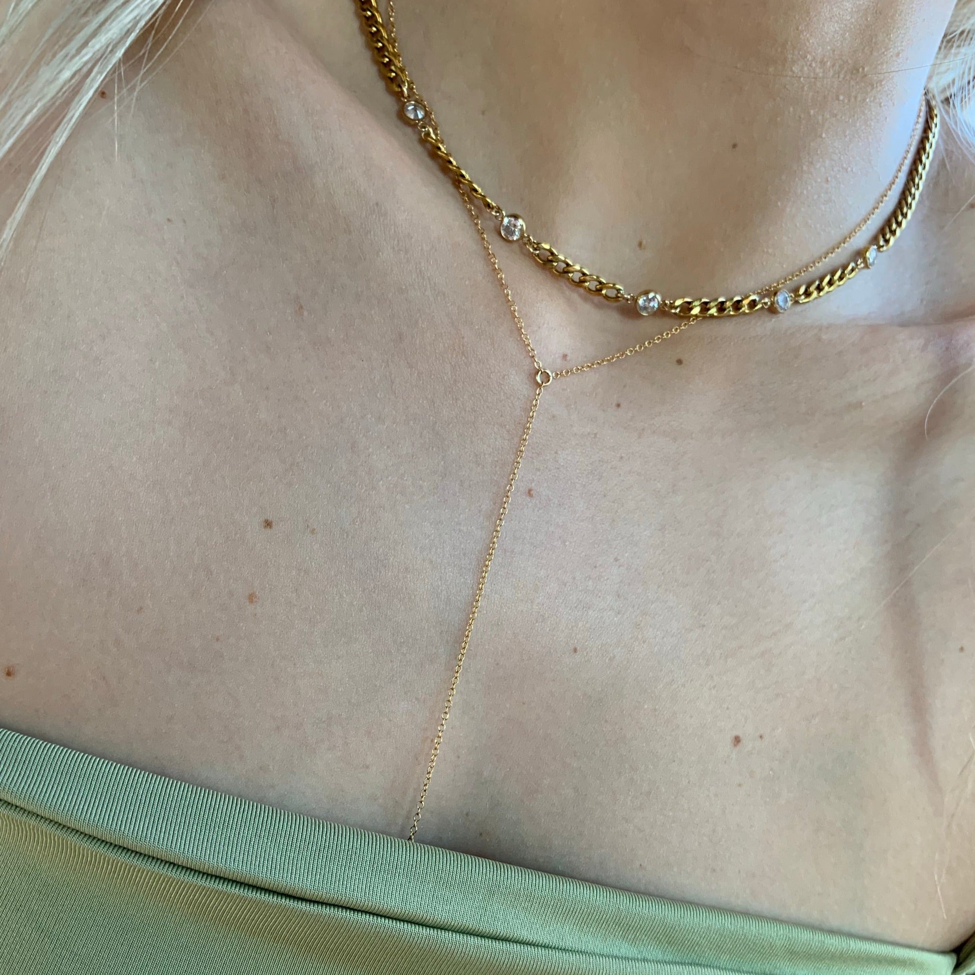 DRIP JEWELRY Necklaces Dainty Lariat